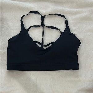 Black Nike woman’s sports bra, size small